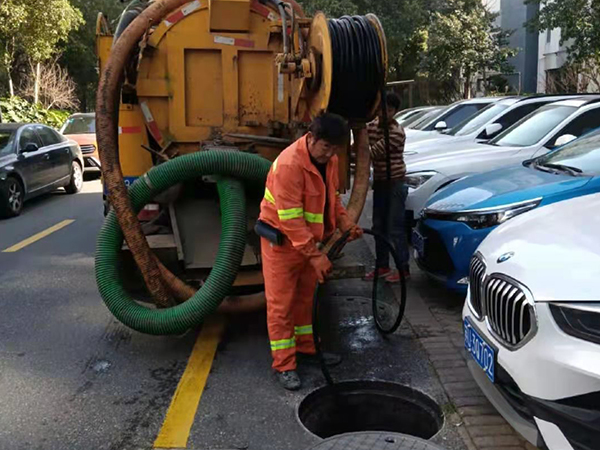川汇排污管道清淤